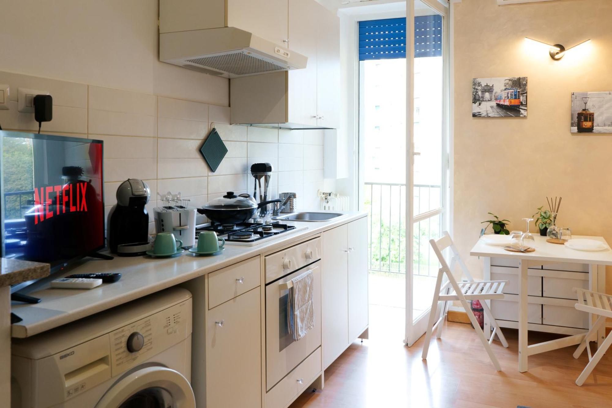 2Min Metro Rossa-20Min San Siro-Ac-Parcheggi Apartment Milan Bagian luar foto